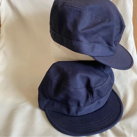 Propper BDU patrol caps, size Large, 2 hat bundle. Dark Navy. - Picture 2 of 5